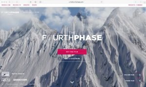 thefourthphase.com Example full screen video web design