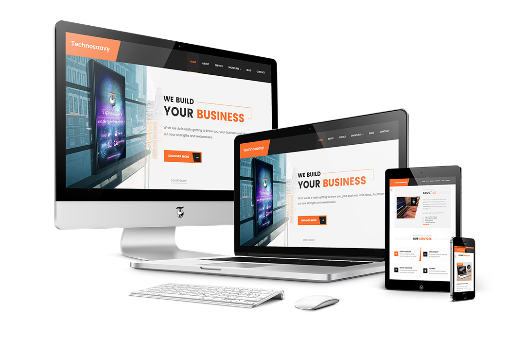 Responsive Website Design Service at Tech Scholar